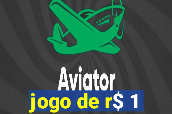 jogo de r$ 1